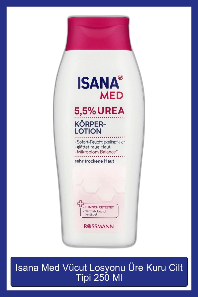 ISANA Med Vücut Losyonu Üre İçerikli 250 ml