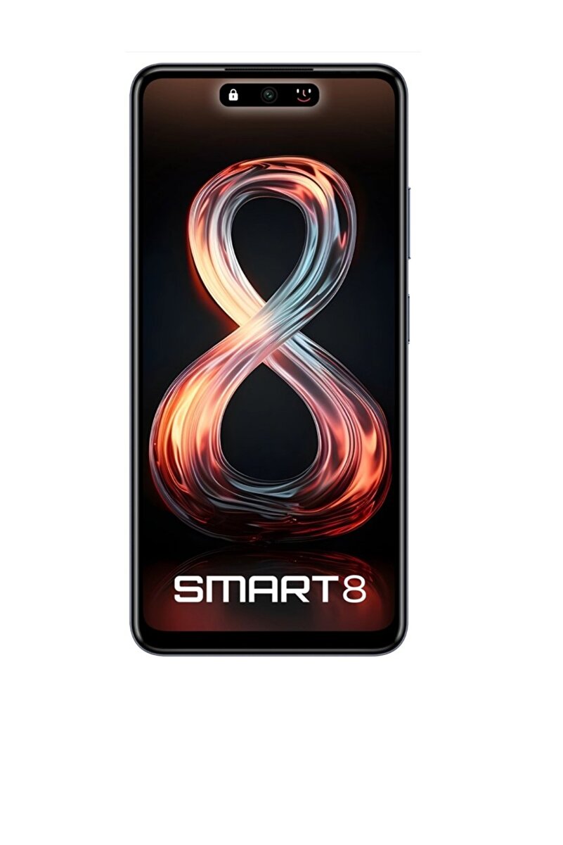 INFINIX Smart 8 3+1GB RAM 64GB ROM Shiny Black (İthalatçı Garantili)