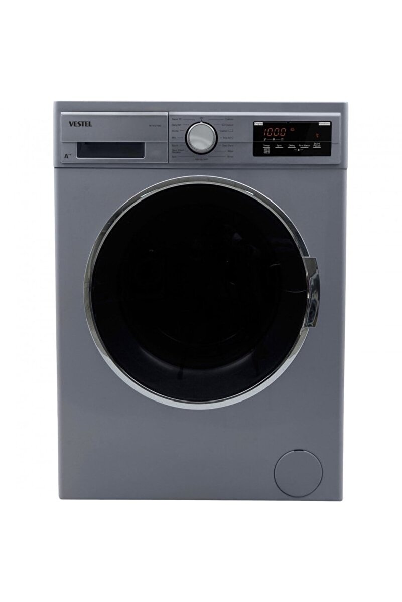 Vestel 8kg 1000devir A Gri Çamaşır Makinası (İHRACAT ÜRÜNÜ)