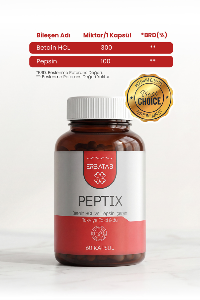 Erbatab Avantaj Paketi 8 (Kudretnarı, Peptix, Bromelain)