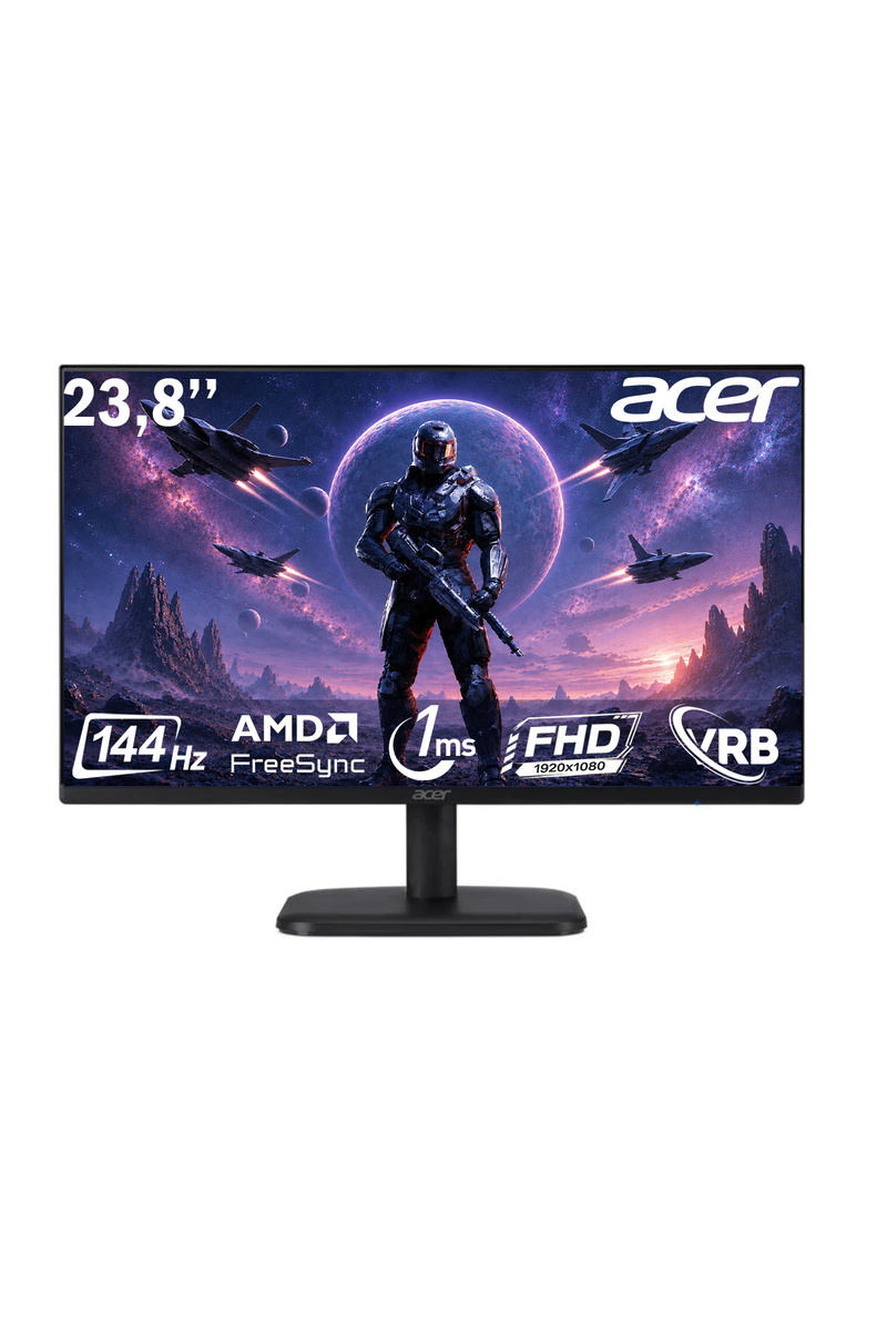 ACER KA242YP0bi 23.8" 1ms 144 Hz FreeSync VA Monitör UM.QX2EE.034