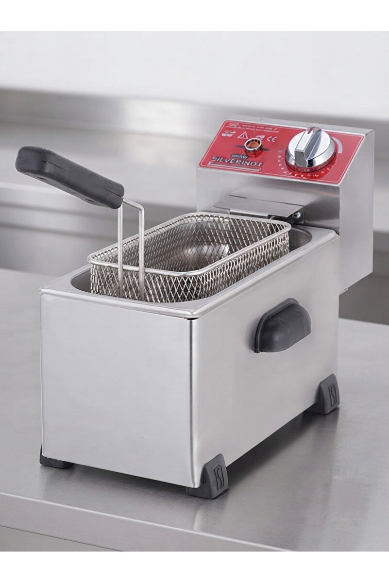 Silverinox 3LT TEKLİ FRİTÖZ
