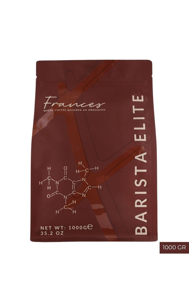 FRANCES %100 Arabica Barista Elite Espresso Kahve| 1000g | Yoğun Gövdeli Harman | Barista Kalitesinde