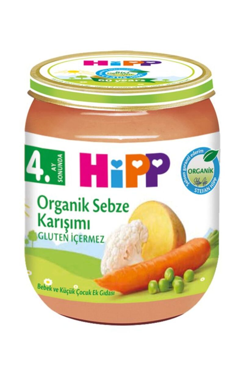 Hipp ORGANİK SEBZE KARIŞIMI 125 GR *1'Lİ