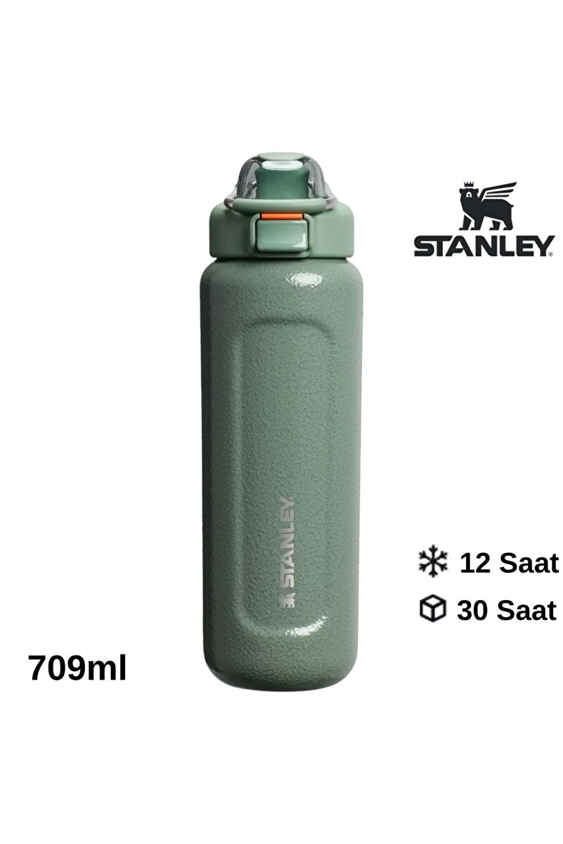 Stanley Wellspring Bottle 0,70 Lt Kilitli Kapak Matara HAKİ