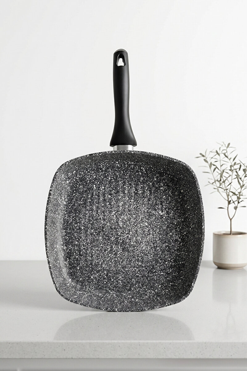 Taç Ultra Granit 28 Cm Kare Izgara Tava