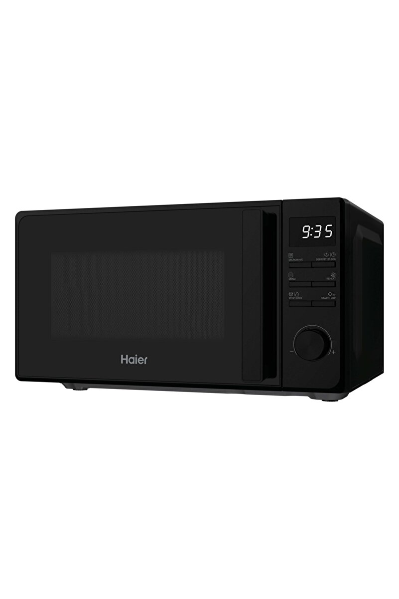 Haier HMW320SDB 011 20 Lt 700 W 8 Pişirme Seçeneği Buz Çözme Mikrodalga Fırın