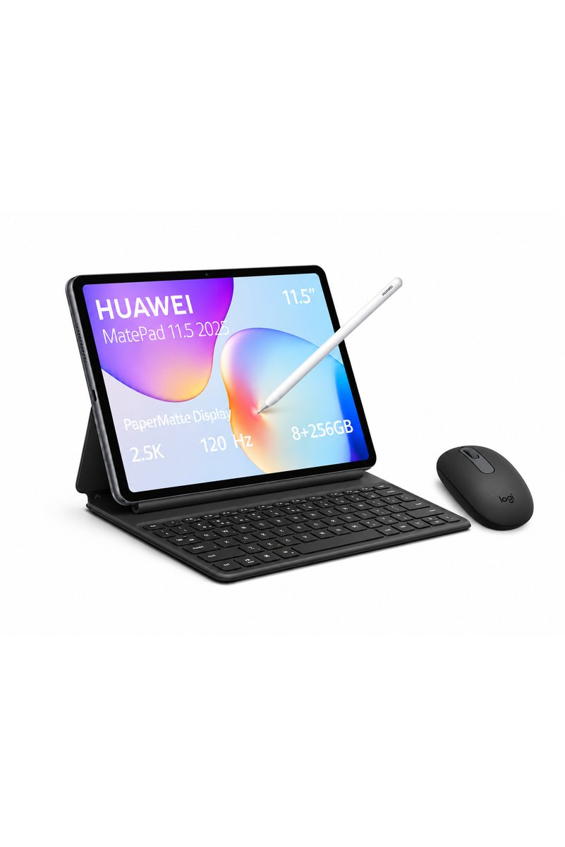 Huawei MATEPAD 11.5 2025 8 GB 256 GB PAPERMATTE EKRAN TABLET + KLAVYELİ KILIF+ MPENCİL KALEM+ MOUSE