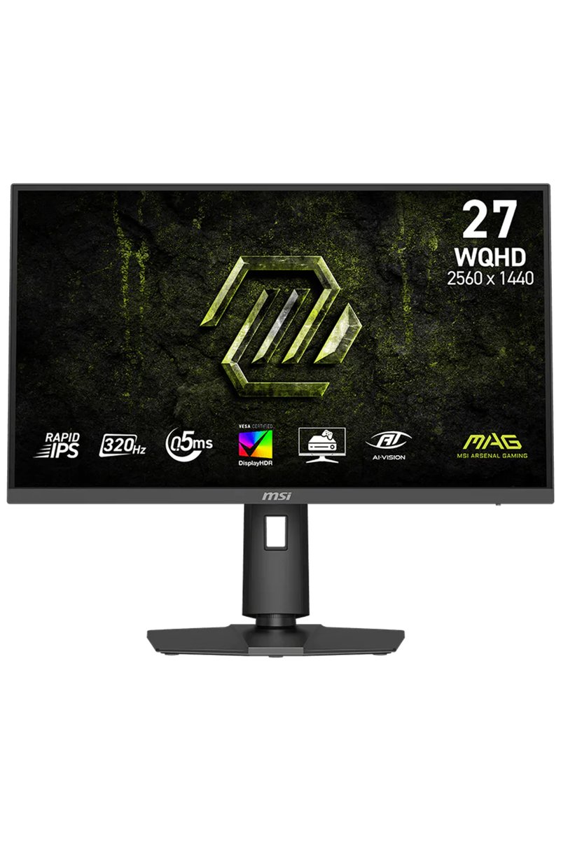 MSI MAG 274QPF X32 27″ 320Hz 0.5ms 2K AdaptiveSync HDR400 Pivot WQHD Rapid IPS Gaming Monitör