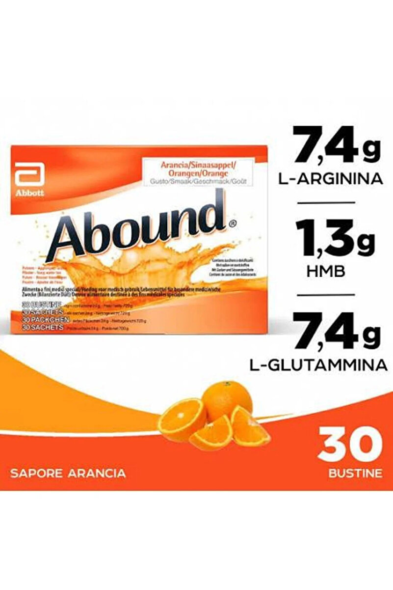 Abbott ~~30abound portakallı 30 şase -~Abbott toz içeçek
