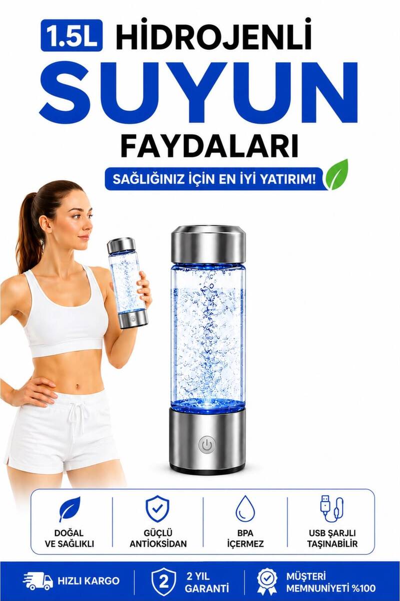 Genel Markalar HİDROJENLİ SU cihazı sağlık güzelik