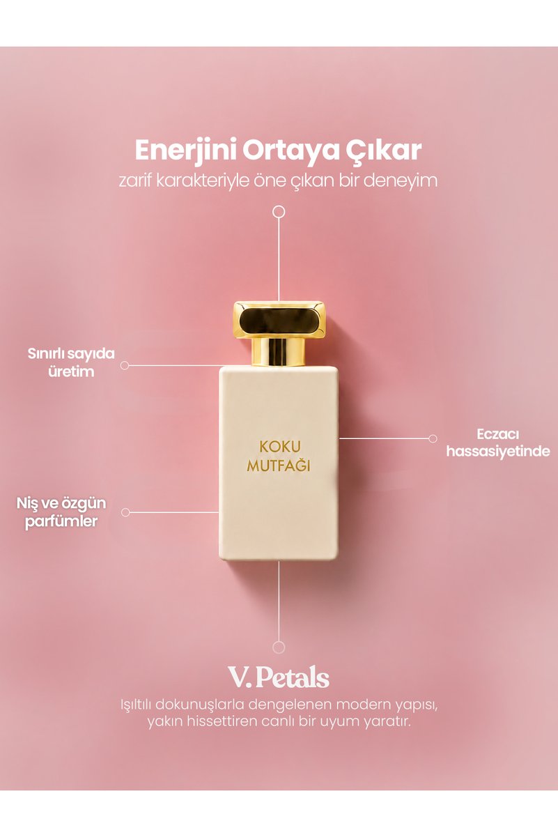 KOKU MUTFAĞI V. PETALS Kadın Parfüm 50 ml EDP Parfüm