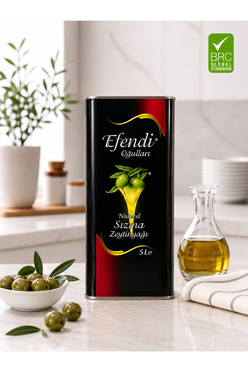Efendioğulları Naturel Sızma Zeytinyağı 5 Lt