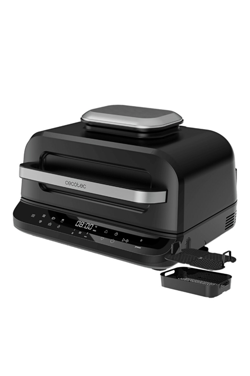 CECOTEC Cecofry Firedome 6000 Airfryer 6 L Grill Teknolojili 2400W Güçlü Yağsız Fritöz Çoklu Pişirme