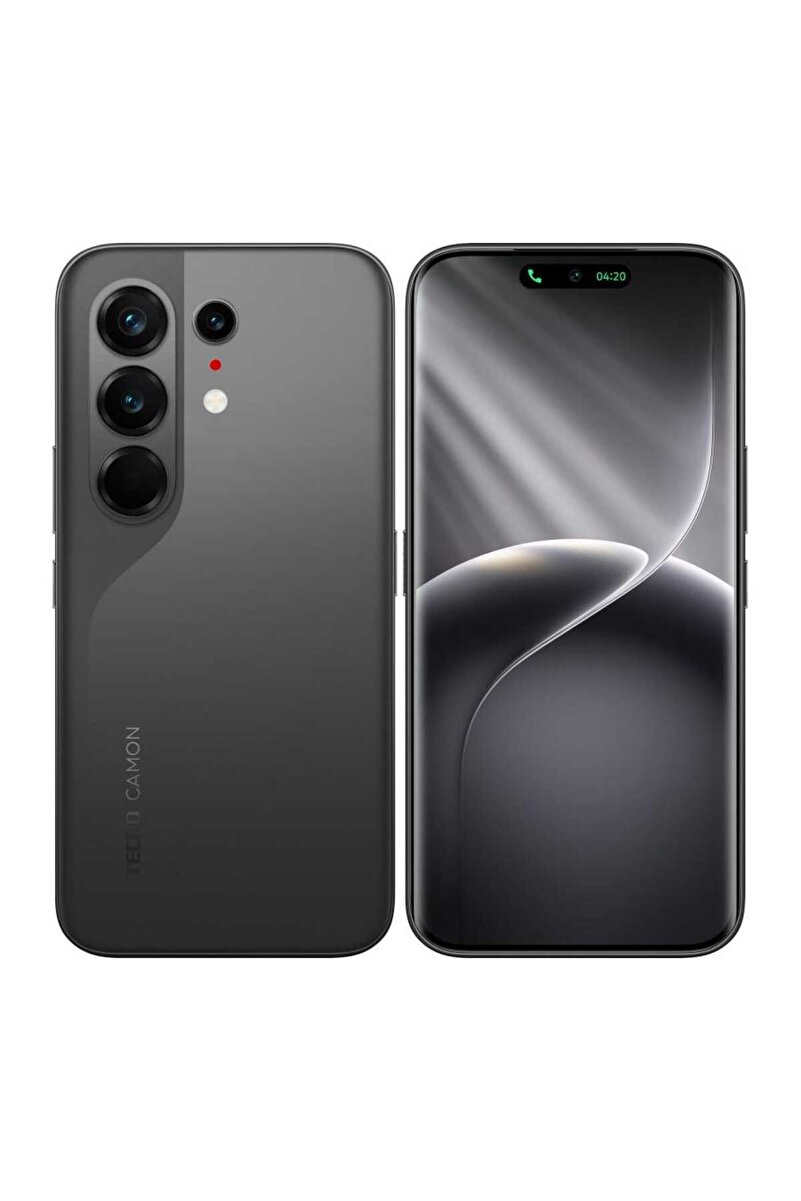 TECNO Camon 50 Ultra 5G Akıllı Telefon, 8 GB RAM, 256 GB Depolama Alanı, Siyah