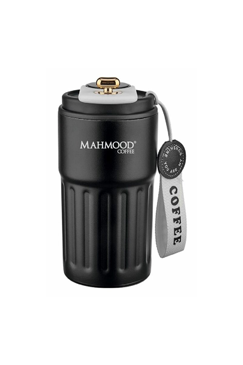 Mahmood Coffee Dereceli Siyah Termos 440 ml