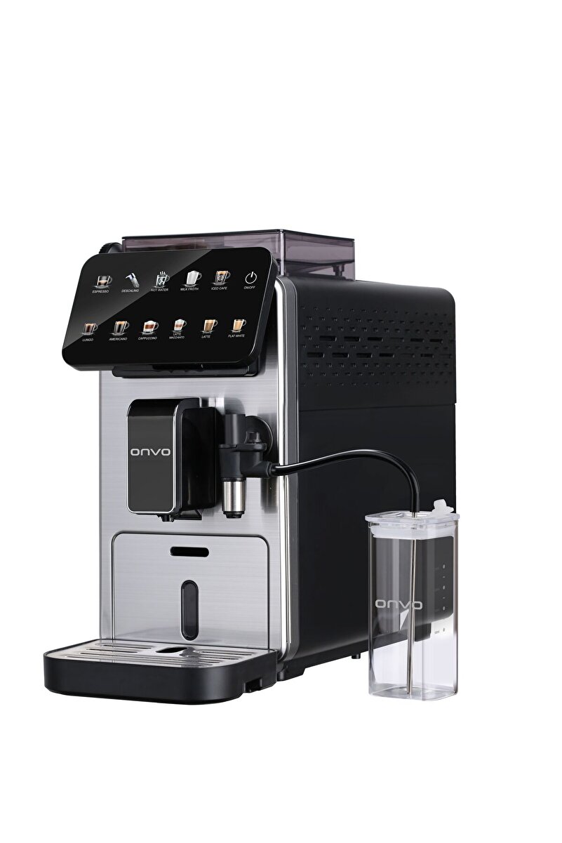 ONVO OVCM01 Tam Otomatik Espresso ve Kahve Makinesi ( 8 Program )