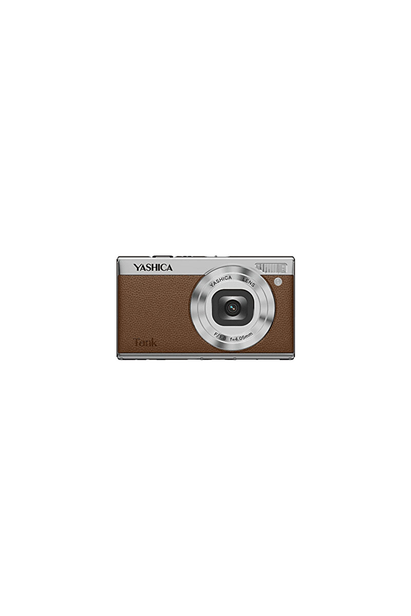 Yashica City Tank Dijital Fotoğraf Makinesi Kahverengi