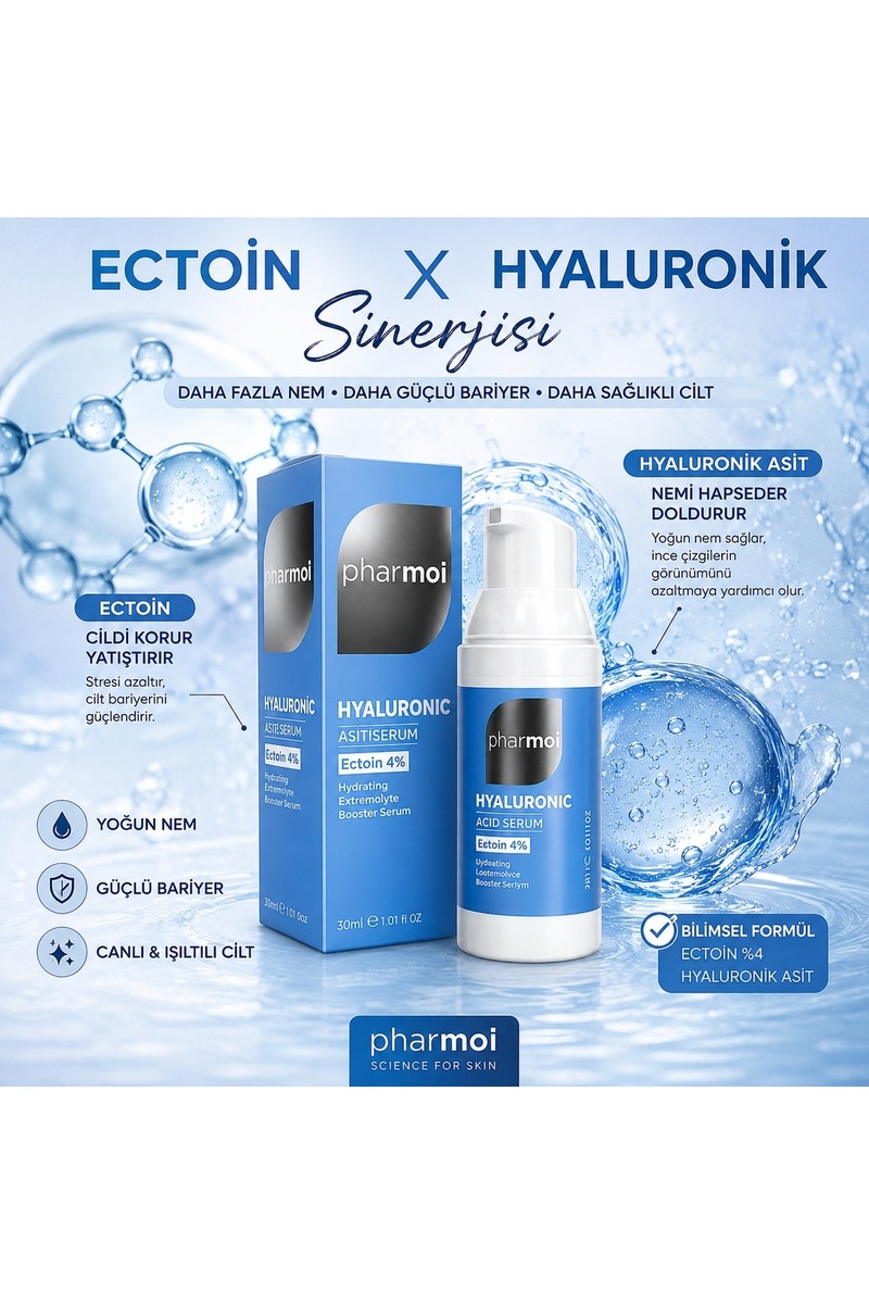 Dermovitamin Hiyalüronik Asit Ektoin Serum 30 ml