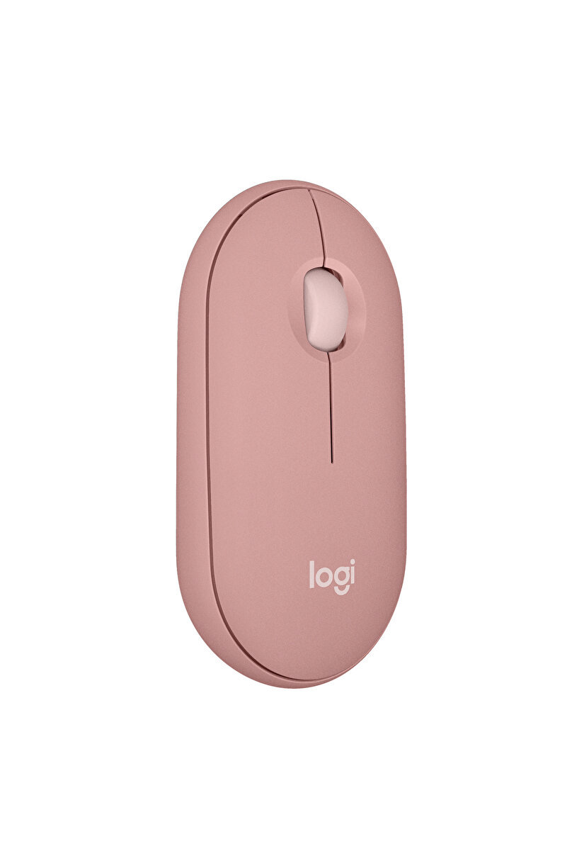 logitech M350s Pebble 2 Bluetooth Kablosuz Sessiz Kompakt Mouse, Pembe 910-007014