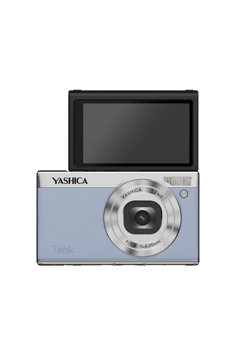 Yashica Tank Dijital Kompakt Kamera (Mavi)