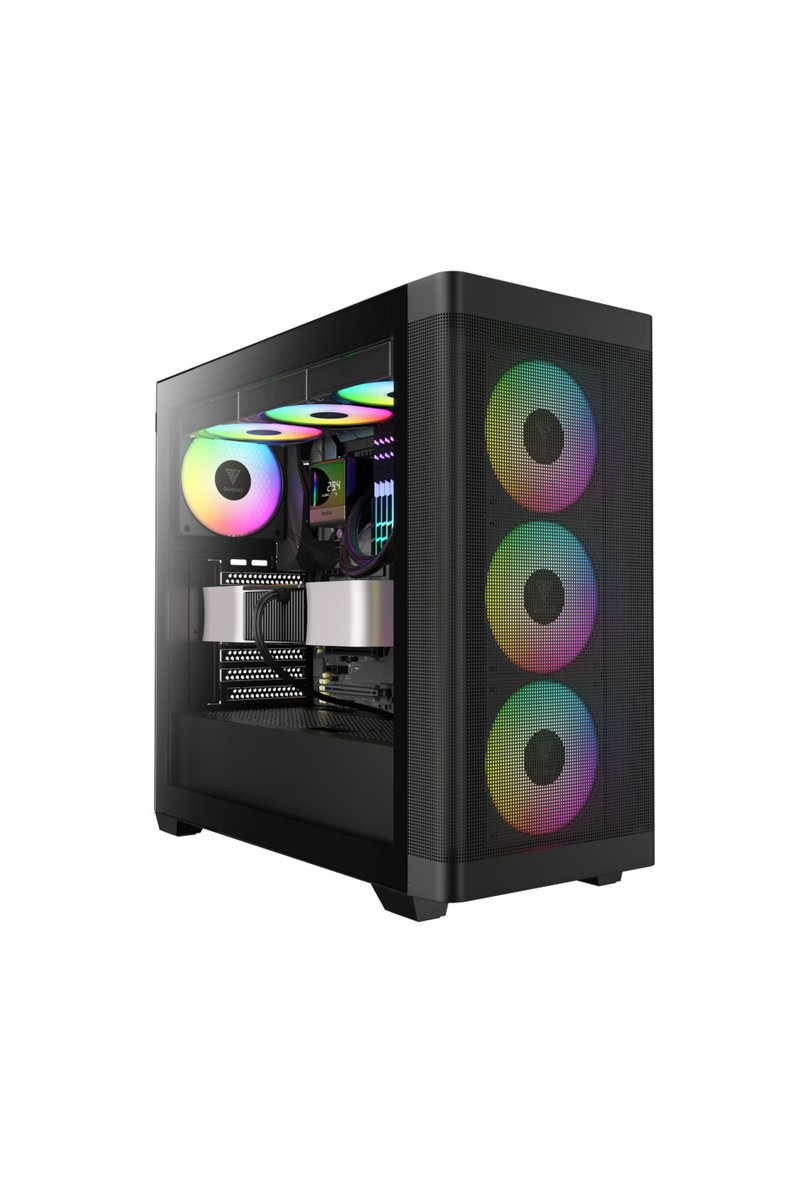POWER B LEOPARD-10, Intel Core Ultra 7 265KF, 24Gb DDR5 Ram, 1Tb NVMe SSD, 12Gb GDDR7 RTX5070 Ekran Kartı, 2