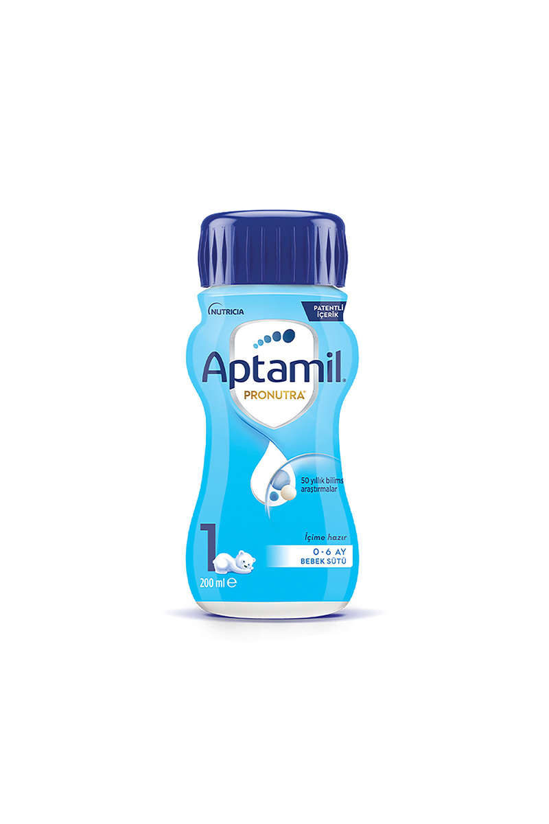 Aptamil 1 İçime Hazır Bebek Sütü 200 ml x12 0-6 Ay