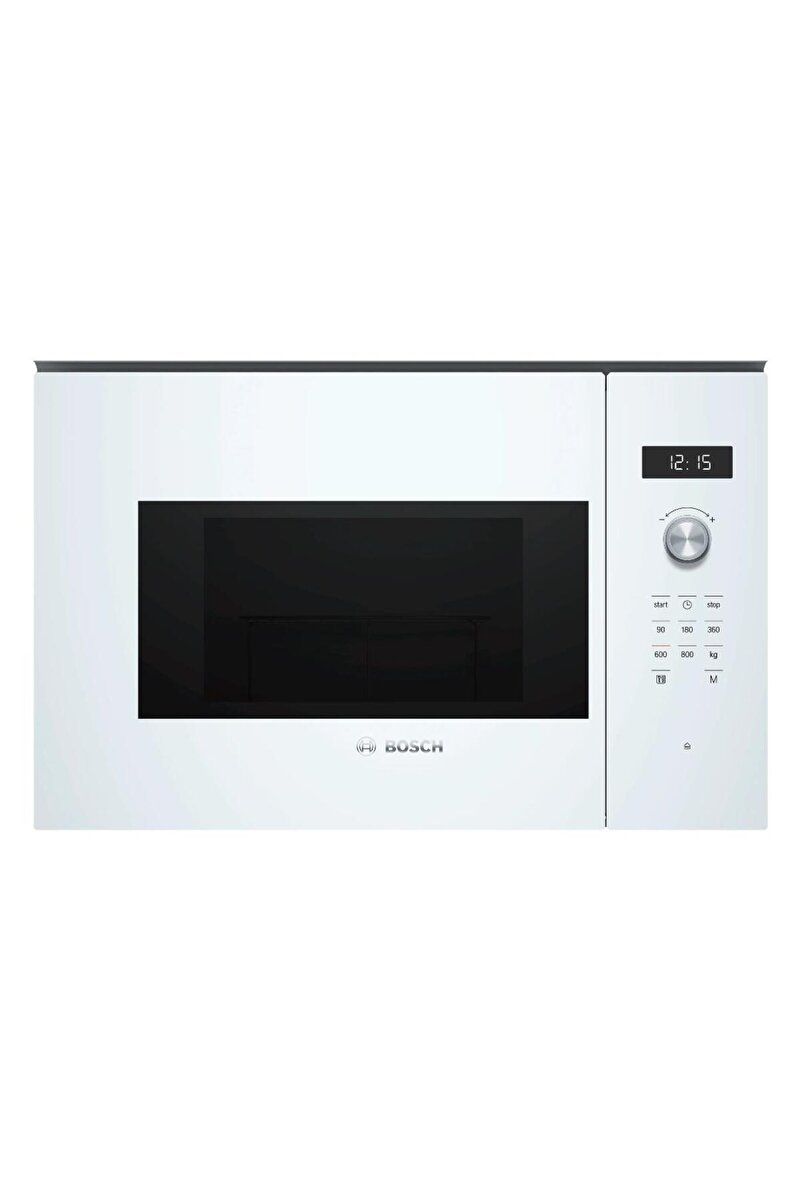 Bosch BFL524MW0 20 lt Beyaz Ankastre Mikrodalga Fırın