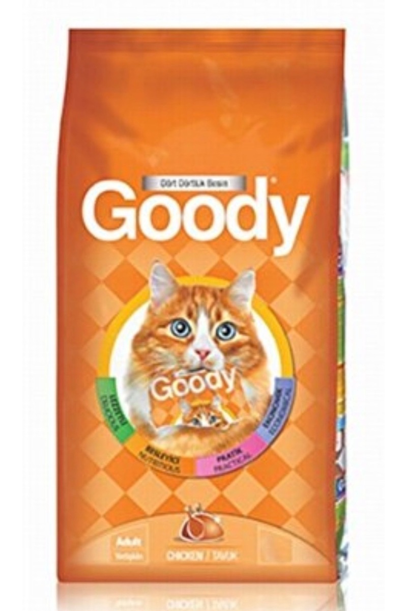 Furlo GOODY KEDİ MAMA 15 KG TAVUKLU