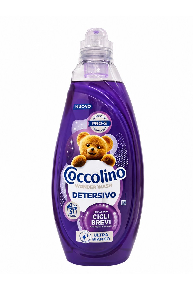 Coccolino Wonder Wash Ultra Bianco Sıvı Çamaşır Deterjanı 1480 ml 37 Yıkama -Beyaz Çamaşırlar