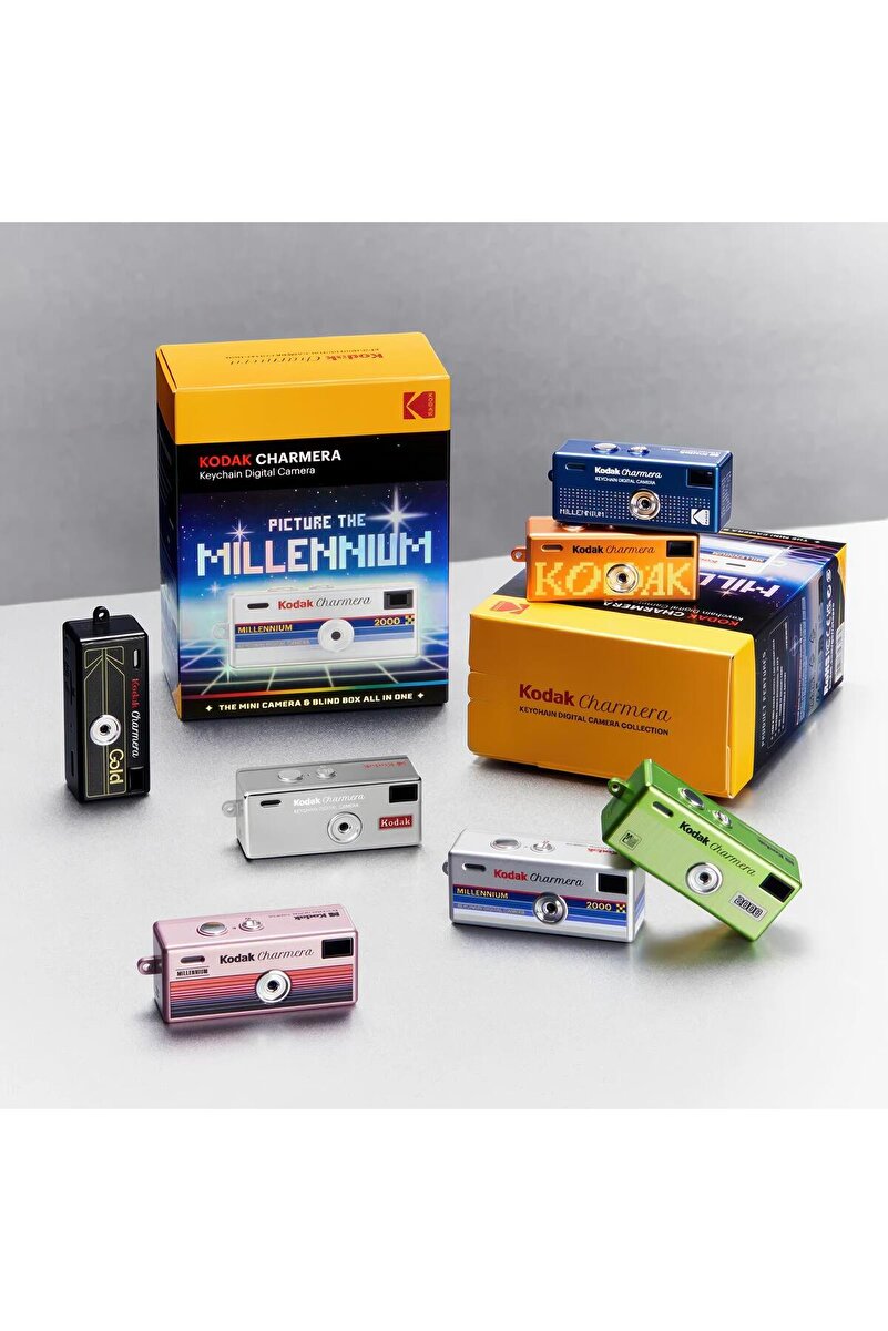 Kodak CHARMERA Millennium Anahtarlık Fotoğraf Makinesi + Kamera CHARMERA - RK0603
