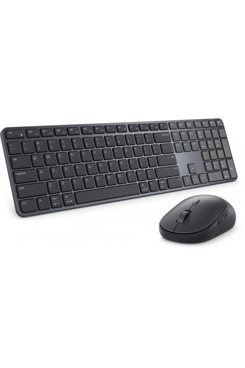 Dell Pro 7 Slim KM726 Kablosuz Q İngilizce Klavye Mouse Set Siyah 580-BDLK