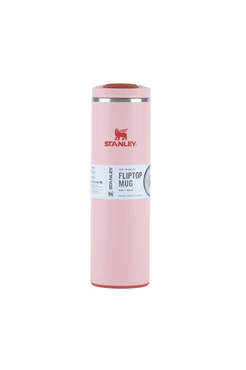 Stanley The Transit Fliptop Mug 0.47L/16Oz Pembe 10-13062-0050