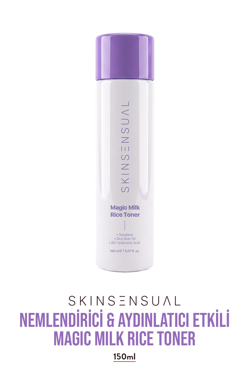 Skin Sensual Magic Milk Rice Toner 150 ml | Nemlendirici Pirinç Toniği