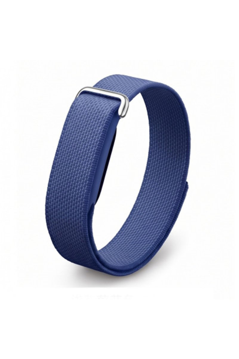 corcishop Google Fitbit Air Uyumlu KRD-03 Hasır Kordon - Lacivert