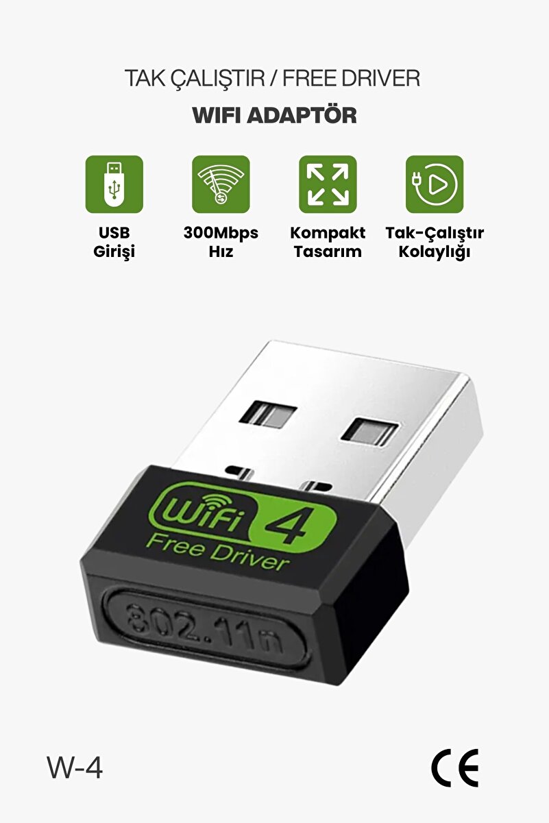 Concord W-4 300mbps Usb Wifi Alıcı Adaptör Free Driver.