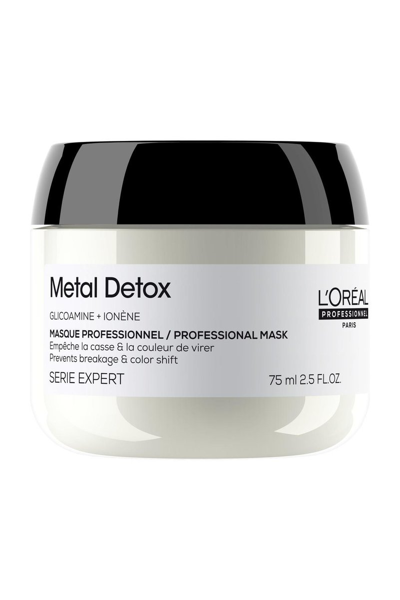 L'oreal Professionnel Metal Detox İşlem Görmüş ve Yıpranmış Saçlar İçin Kırılma Karşıtı Koruyucu Maske 75 ml