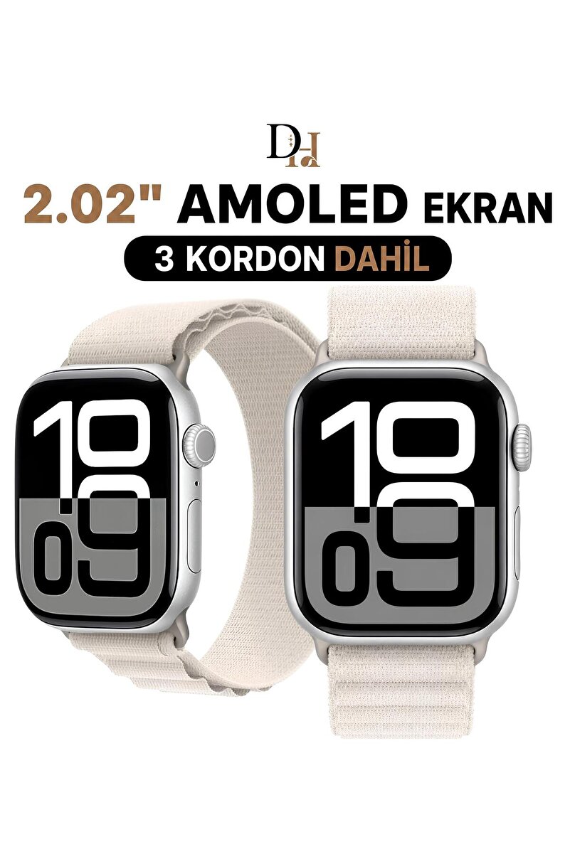 DURKHEİM Watch 11 Pro Max Akıllı Saat |ChatGPT |Temassız Ödeme | Mesaj Yanıtlama |Tüm Telefonlarla Uyumlu