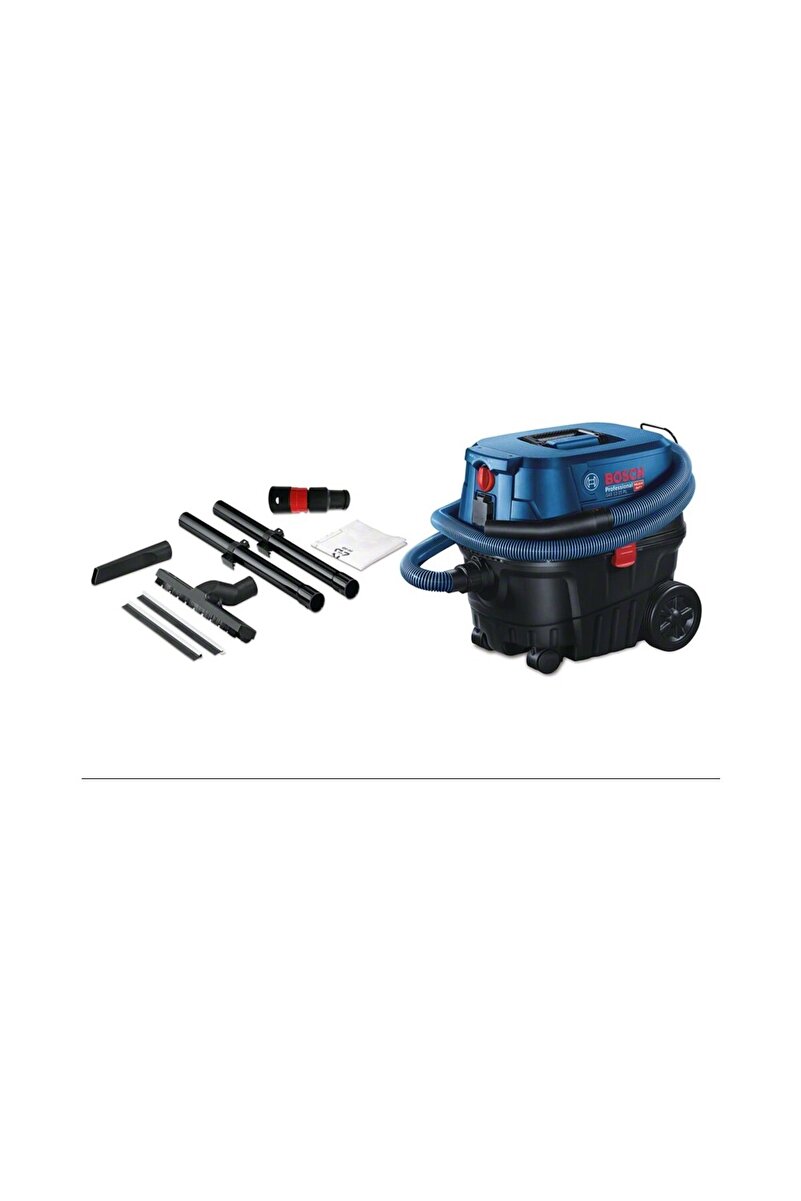 Bosch GAS 12-25 PL Elektrik Süpürgesi 1350 W Halı Yıkama Makinesi 21 lt Kapasite ile Güçlü Temizlik