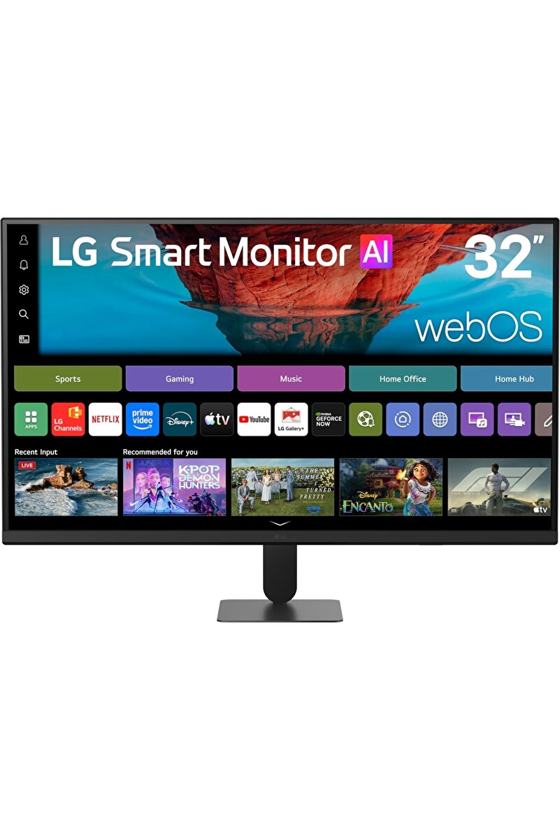 LG 32U701SB-B 31,5" U7s 5ms (GtG Faster) 60Hz (HDMI+USB) 4K UHD (3840x2160) webOS VA Smart Monitör