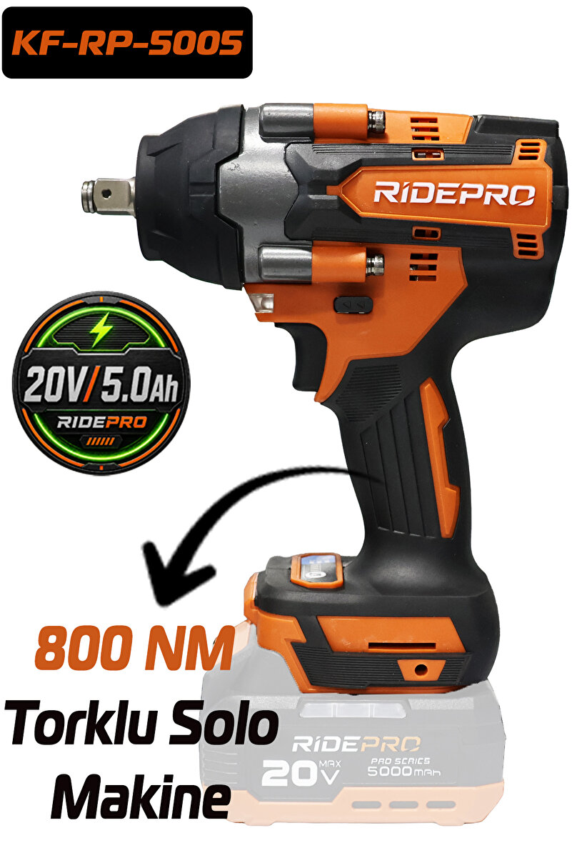 RİDEPRO KF-RP-5005 Şarjlı Somun Sökme – Solo Makine