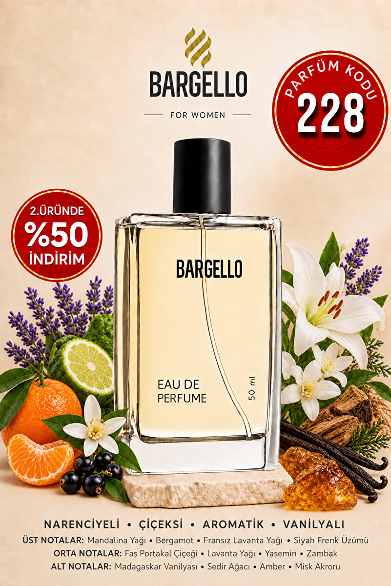 Bargello 228 Kadın 50 ml Parfüm Edp Orıental - Rsaf228