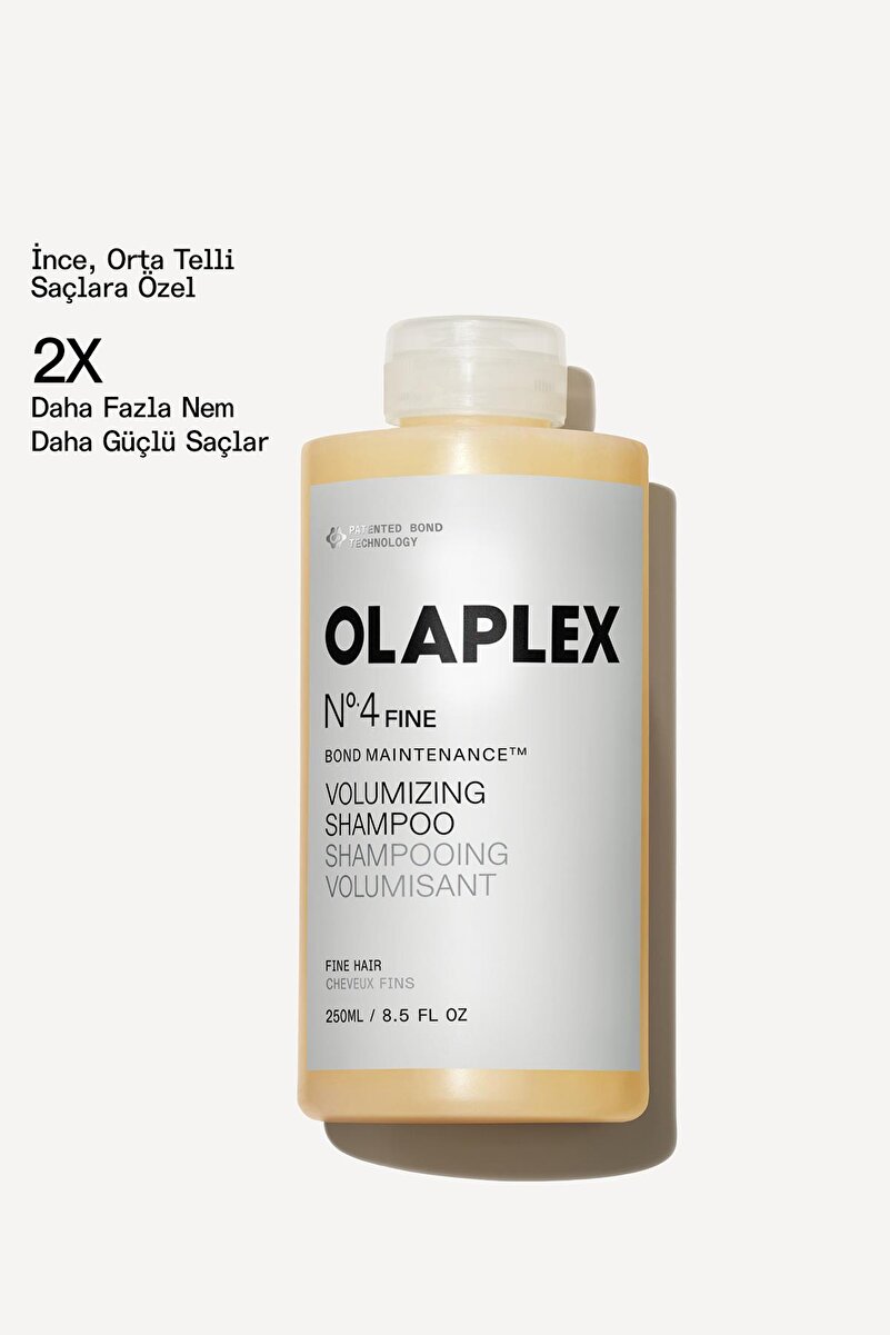 Olaplex No.4 Fine Bond Maintenance Volumizing Shampoo - İnce, Orta Telli Saçlar için Hacim Veren Bakım Şampu