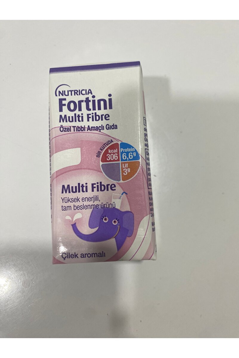NUTRİCİA 2fortini 2multi 2fiber 24 adet çilek
