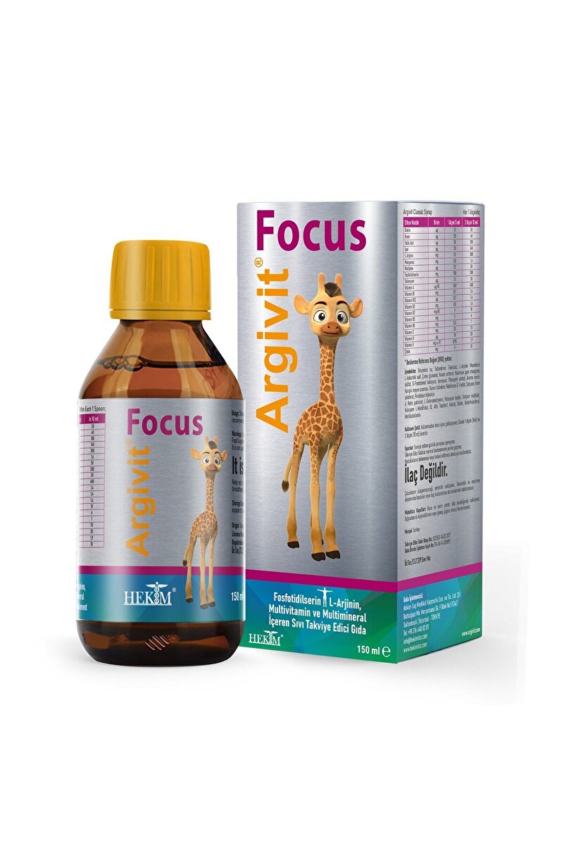 Argivit Focus Şurup 150 ml