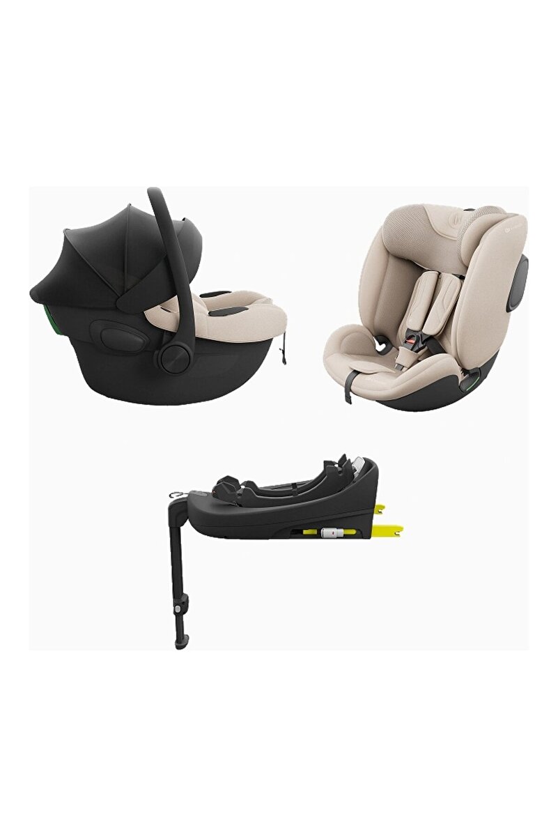 Kinderkraft ENDURA SAFE 3in1 Modüler Oto Koltuğu Seti 40–150 cm