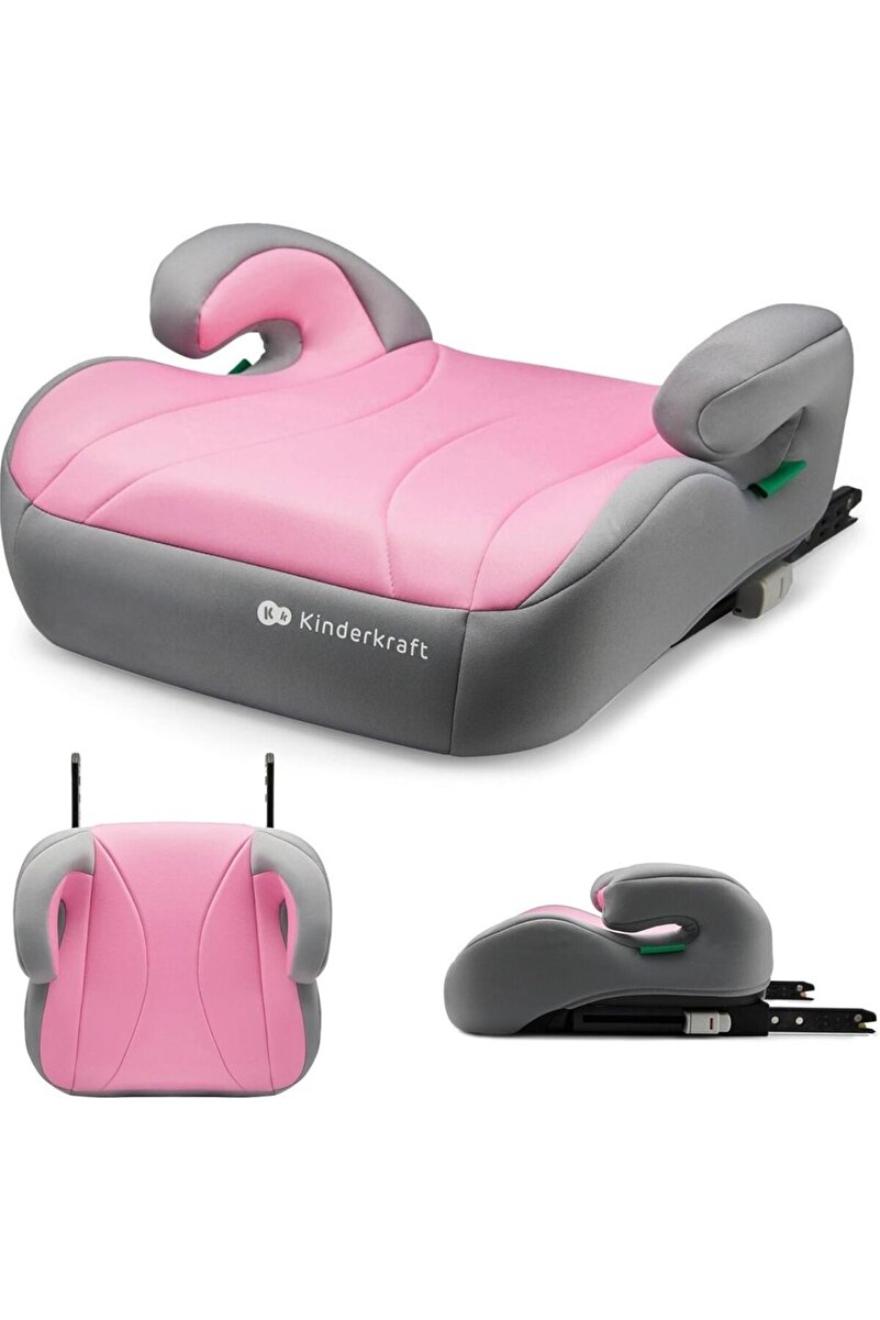 Kinderkraft I-Boost Oto Yükseltici Koltuk, 135–150 cm, 9–12 Yaş, ISOFIX, Ergonomik