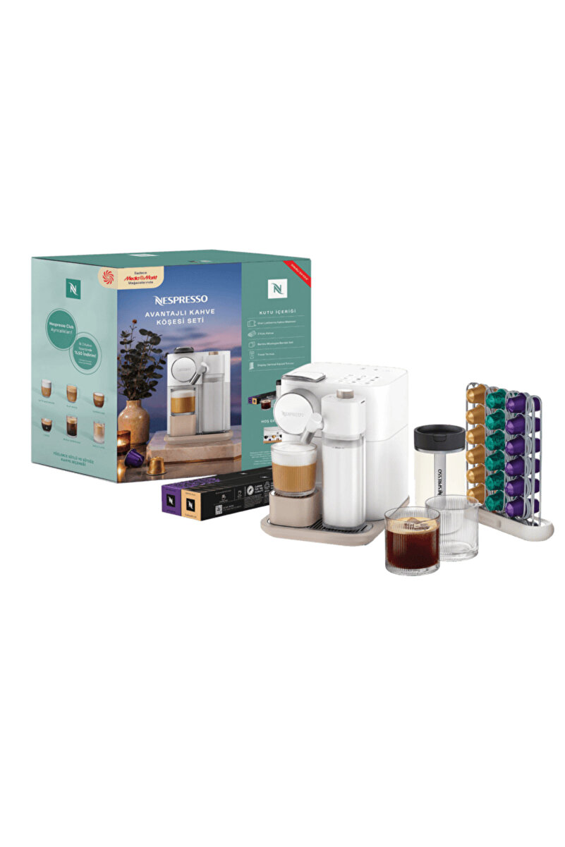 Nespresso Kahve Köşesi Seti Beyaz