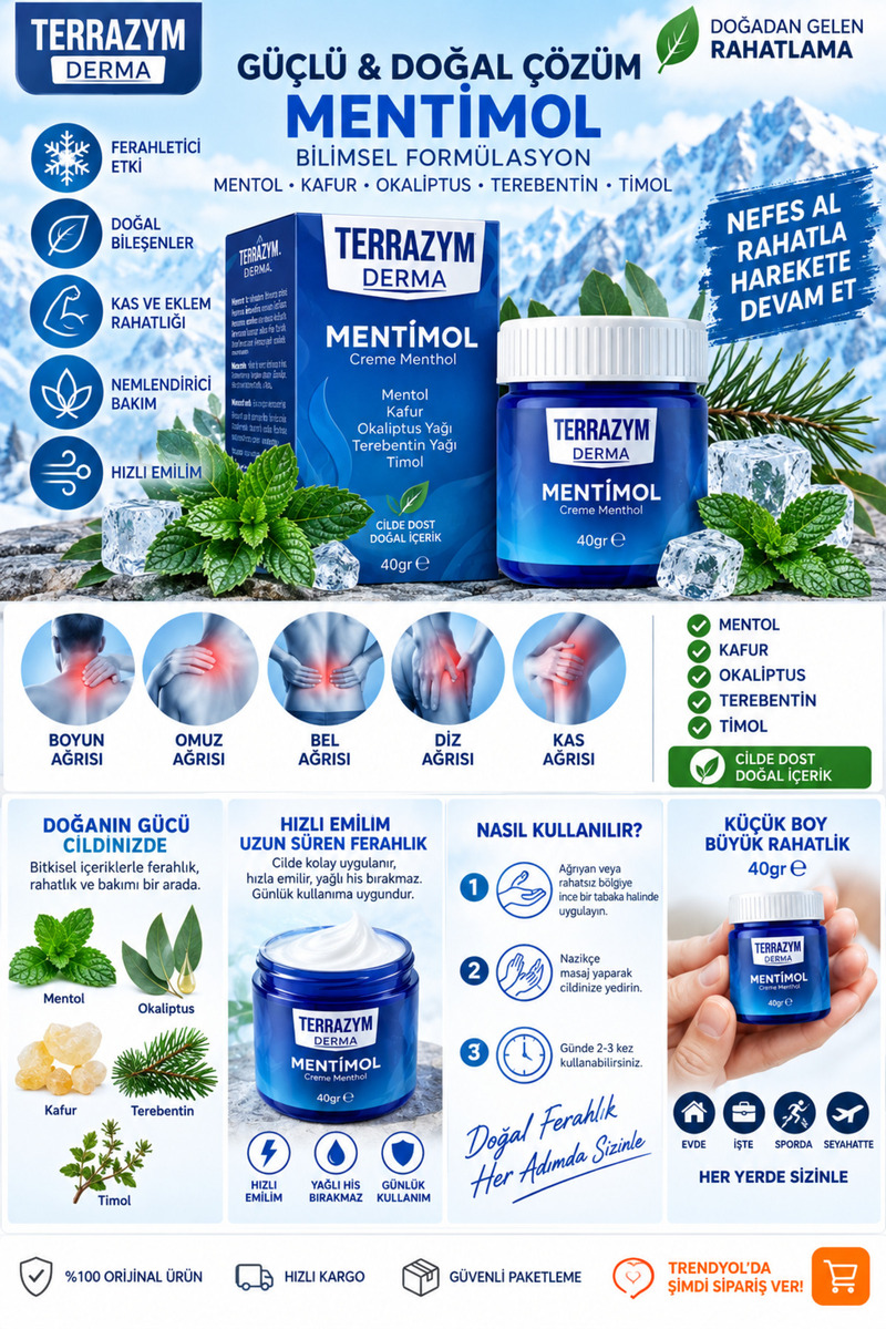 Mentimol Buharlaşan Merhem, 40 g