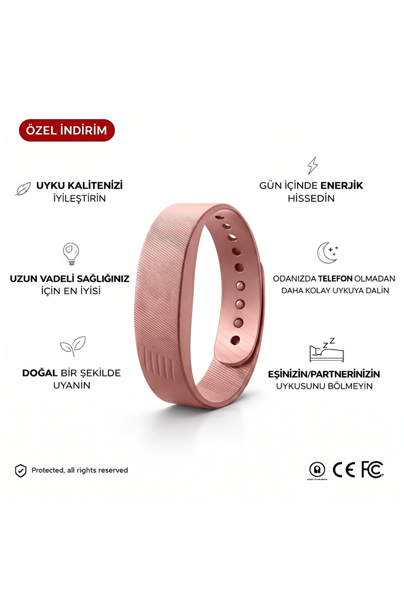 Edusco Titreşimli Alarm Bileklik